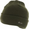 Bonnet tricot uni avec revers