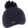 Bonnet pompon hiver en maille