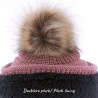 bonnet femme double en plush