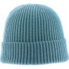 Plain short men's beanie with cuffs