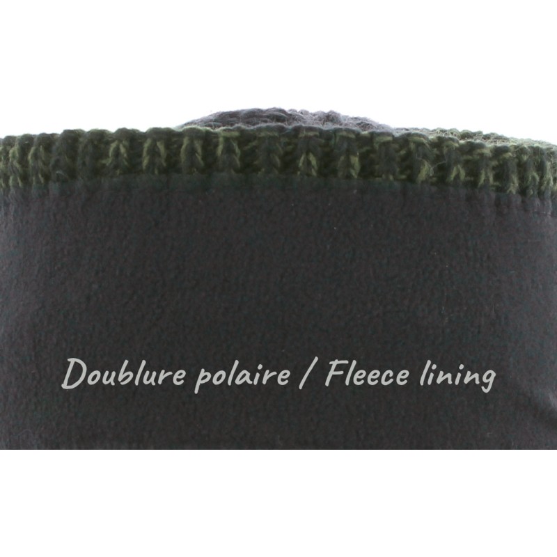 bonnet hiver avec doublure polaire