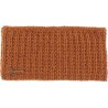 Plain adult headband knitted with 80% recycled plastic thread and line