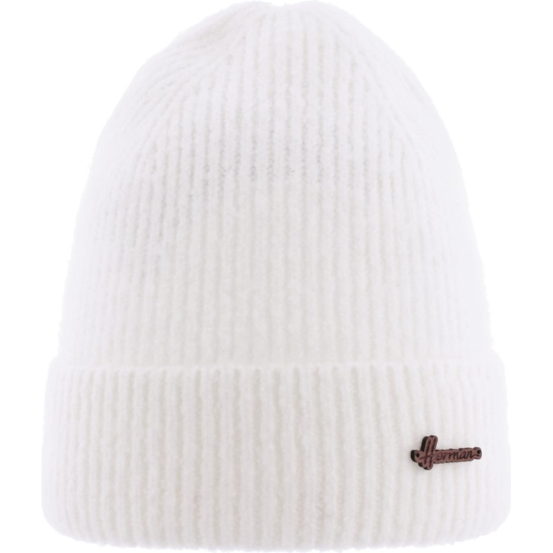 Plain adult beanie with cuff