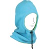 Cagoule enfant polar reversible bicolore + lien de serrage