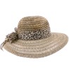 chapeau femme capeline grand bord en paille naturelle