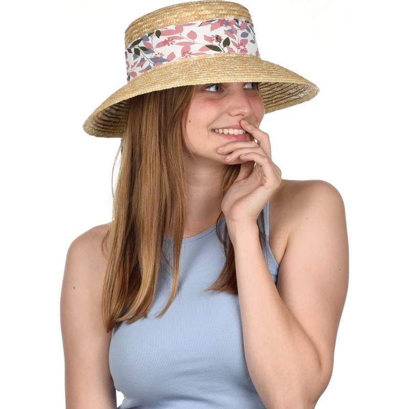 Chapeau de paille femme chic