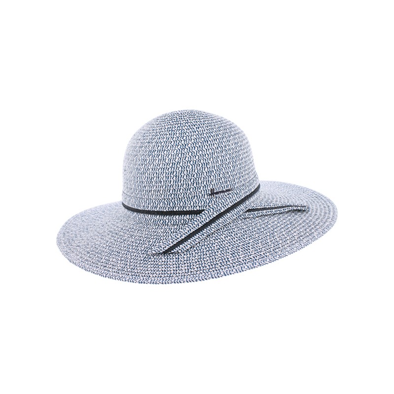 Paper straw hat bicolour